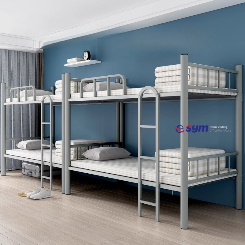 High Loading Capacity Metal Bed Frame, Heavy Duty Steel Platform Bed Base with Center Support Legs for Apartment