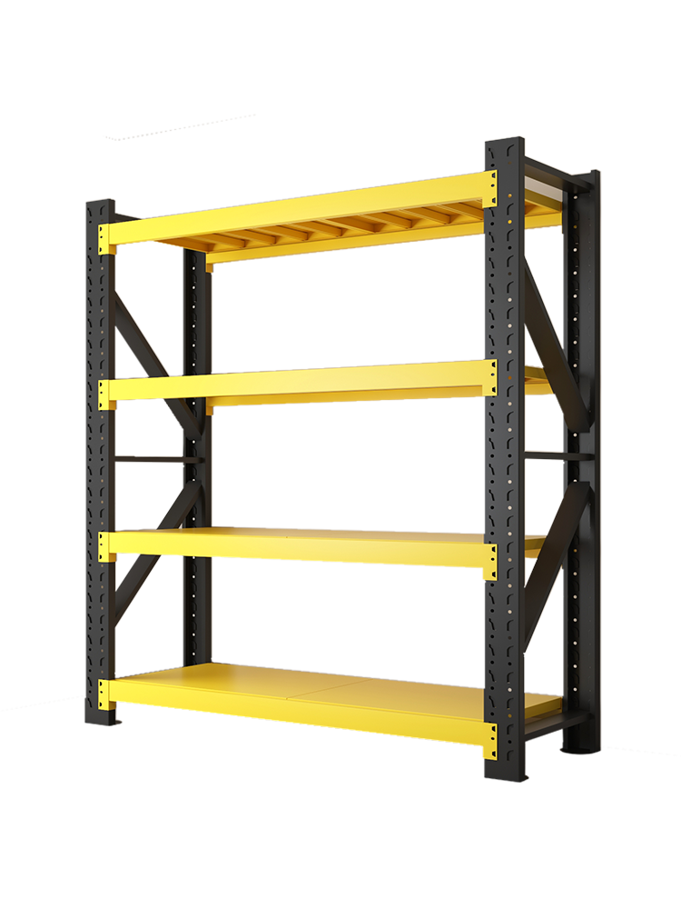Steel Warehouse Rack Shelving Corrosion Protection Garage Storage Shelves Units Metal System Storage Rack