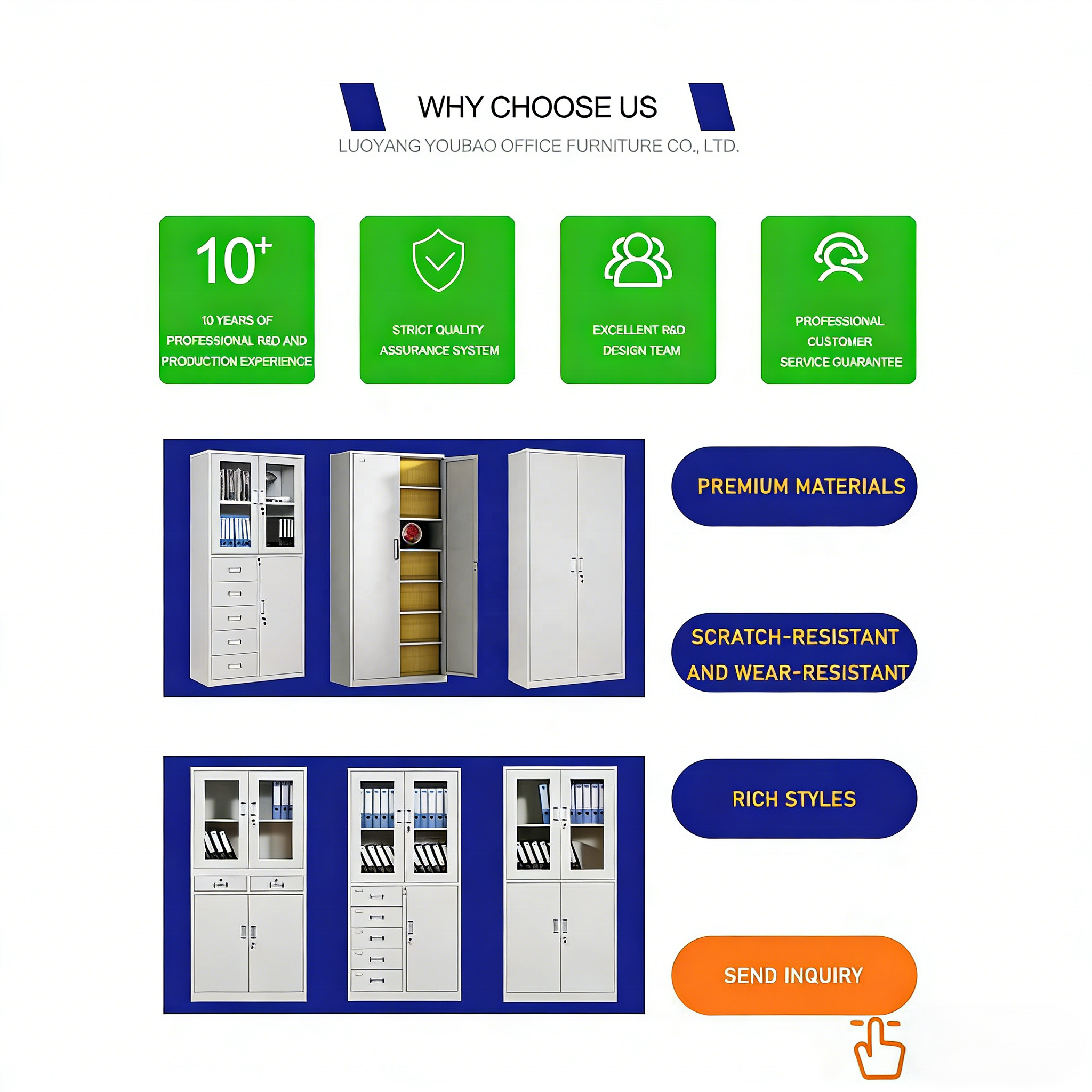 Modern Lockable 2-Door Steel Storage Locker Cabinet Metal Wardrobe for School Office Bedroom Hotel or Gym Use