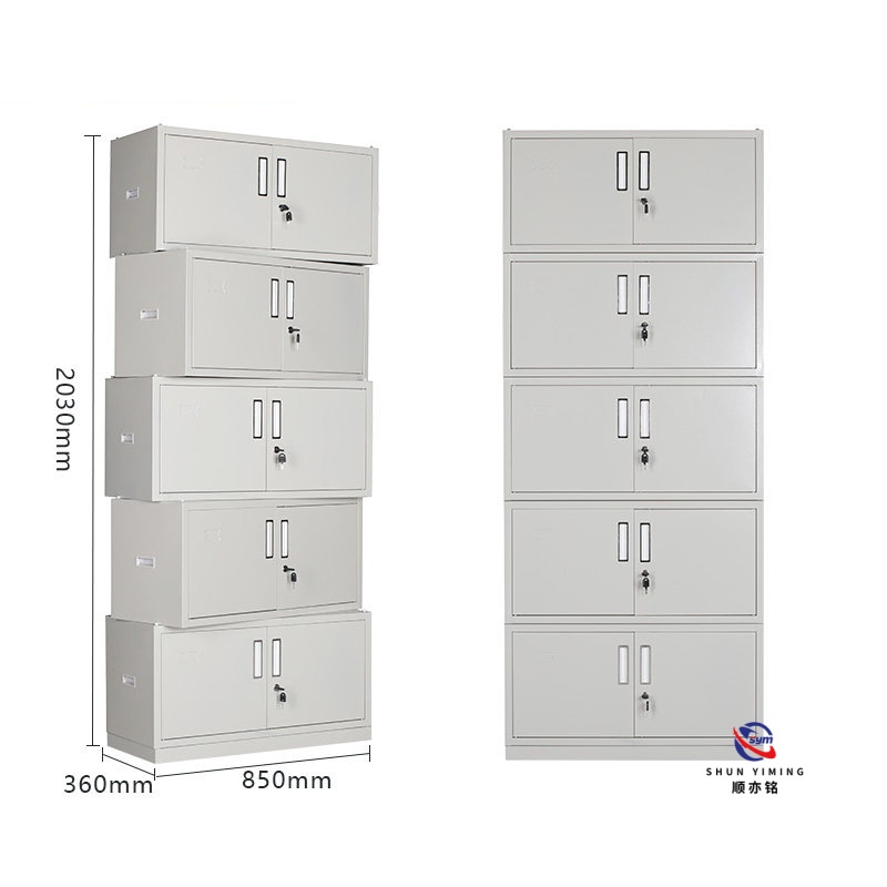 Customizable Heavy Duty Steel Office Cupboard Metal Document Storage Cabinet with Digital Lock for Security Files