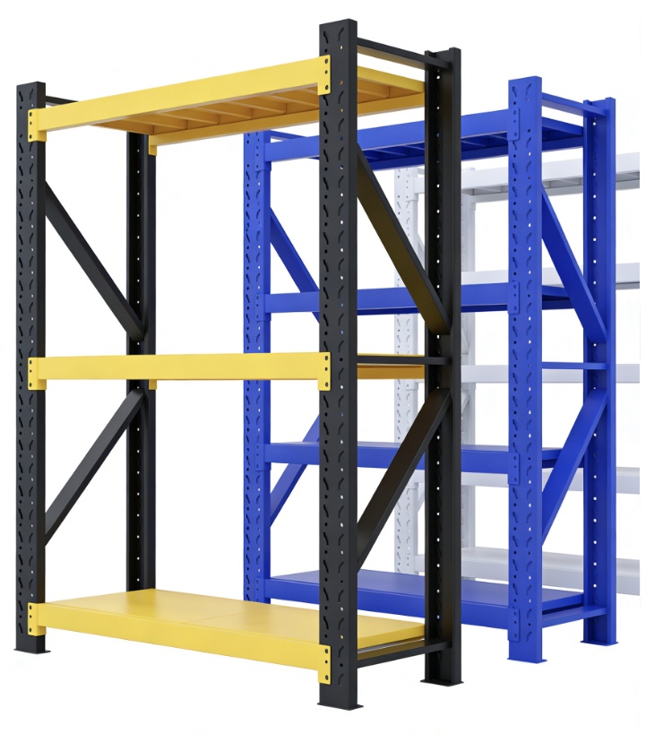 Factory-Price Steel Racks 300kg Industrial Warehouse Storage Rack and Shelving Units