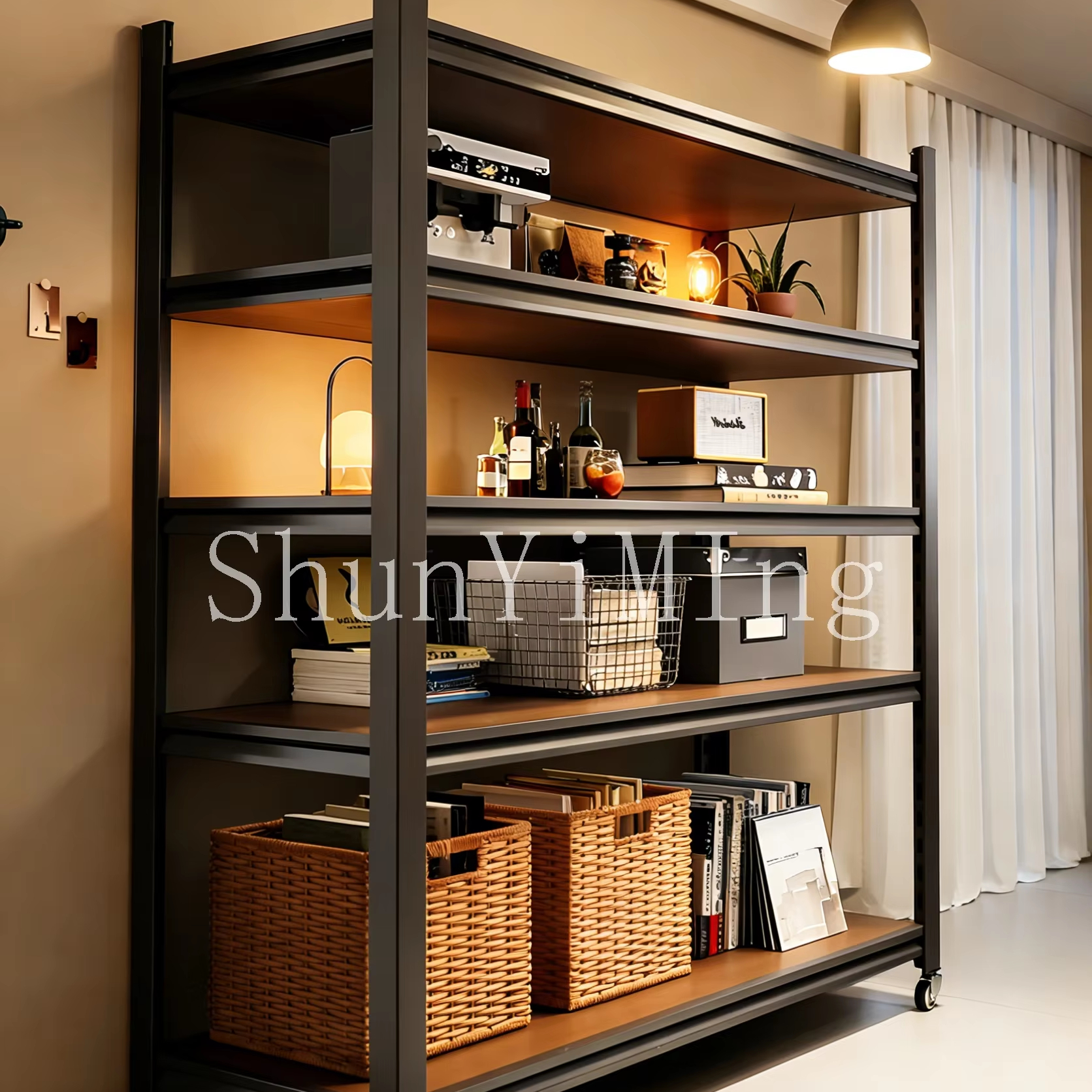 File Cabinet with Lock Metal Shelving for Confidential Files and Professional Office Storage Solutions