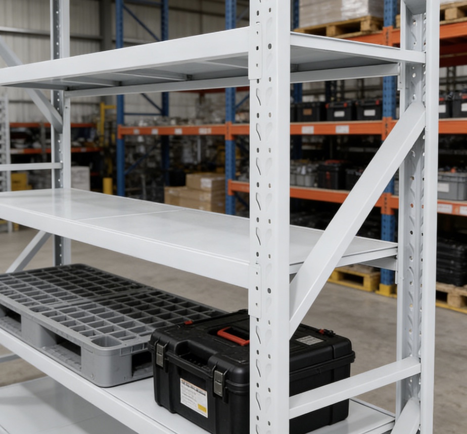 Factory Supply Hot Selling Medium Duty Shelf System Stacking Rack Storage Shelf Medium Shelf