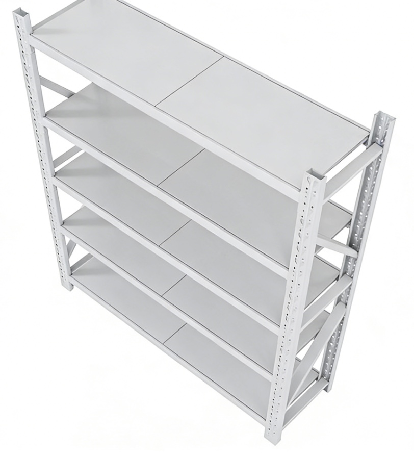Medium Duty Industrial Steel Anti-Rust Corrosion Protection Handling Shelving Units for Home Warehouse Adjustable Height