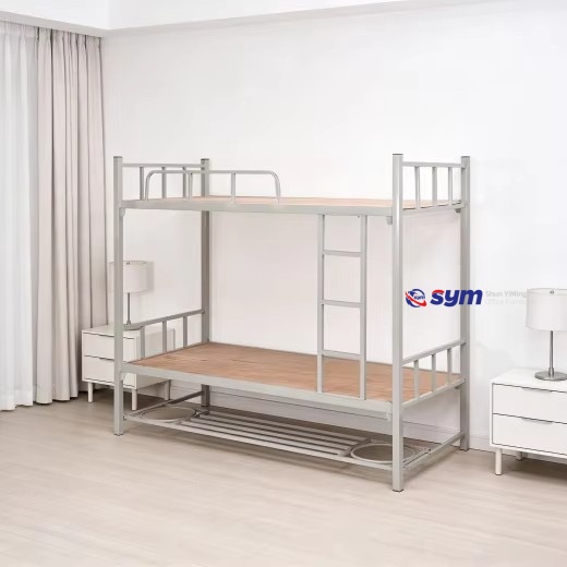 Reinforced Steel Metal Bed Frame, Industrial Strength Platform Bed Base with Mattress Foundation for School Project