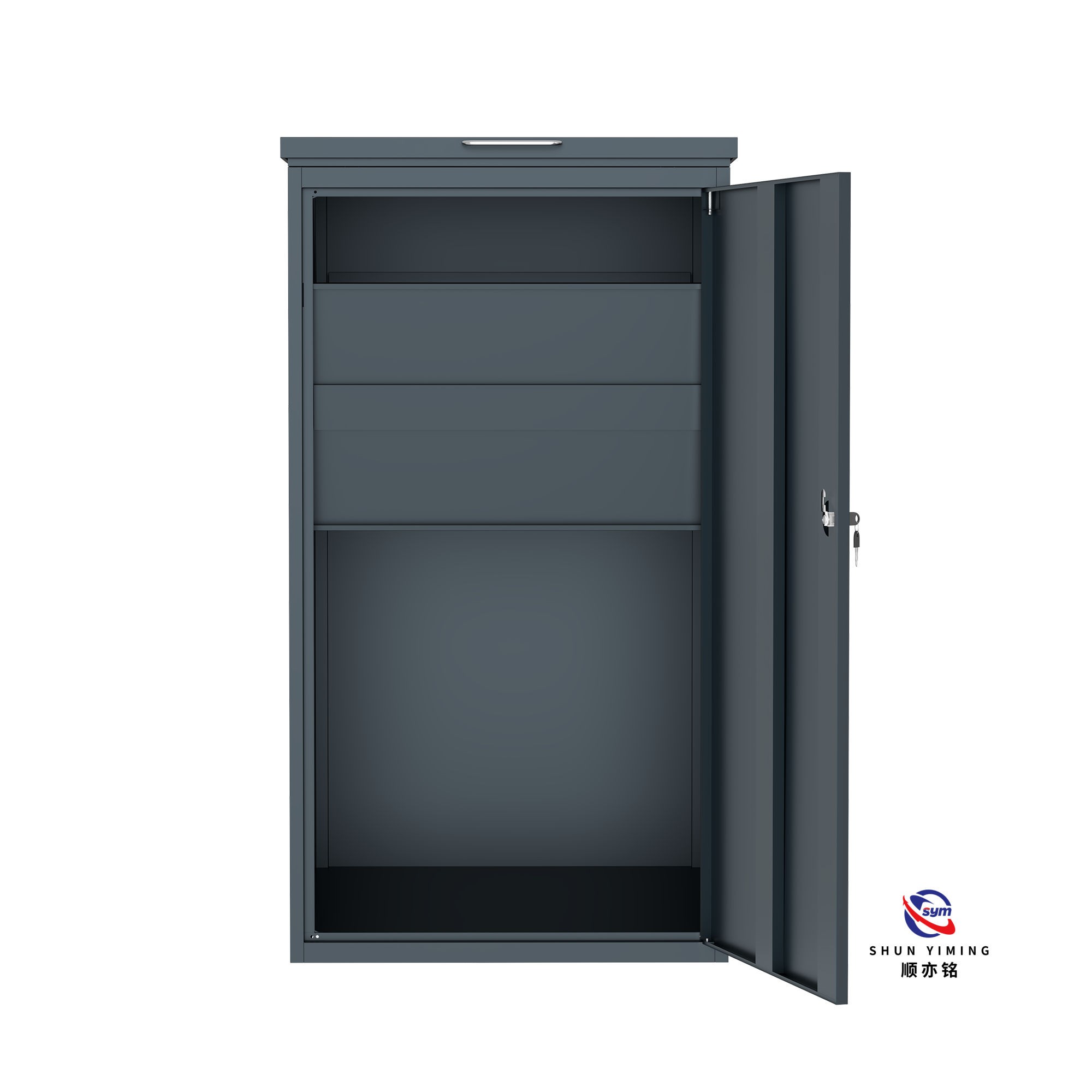 Outdoor Use Intelligent Parcel Locker System, Galvanized Steel Waterproof Courier Box for Residential Area