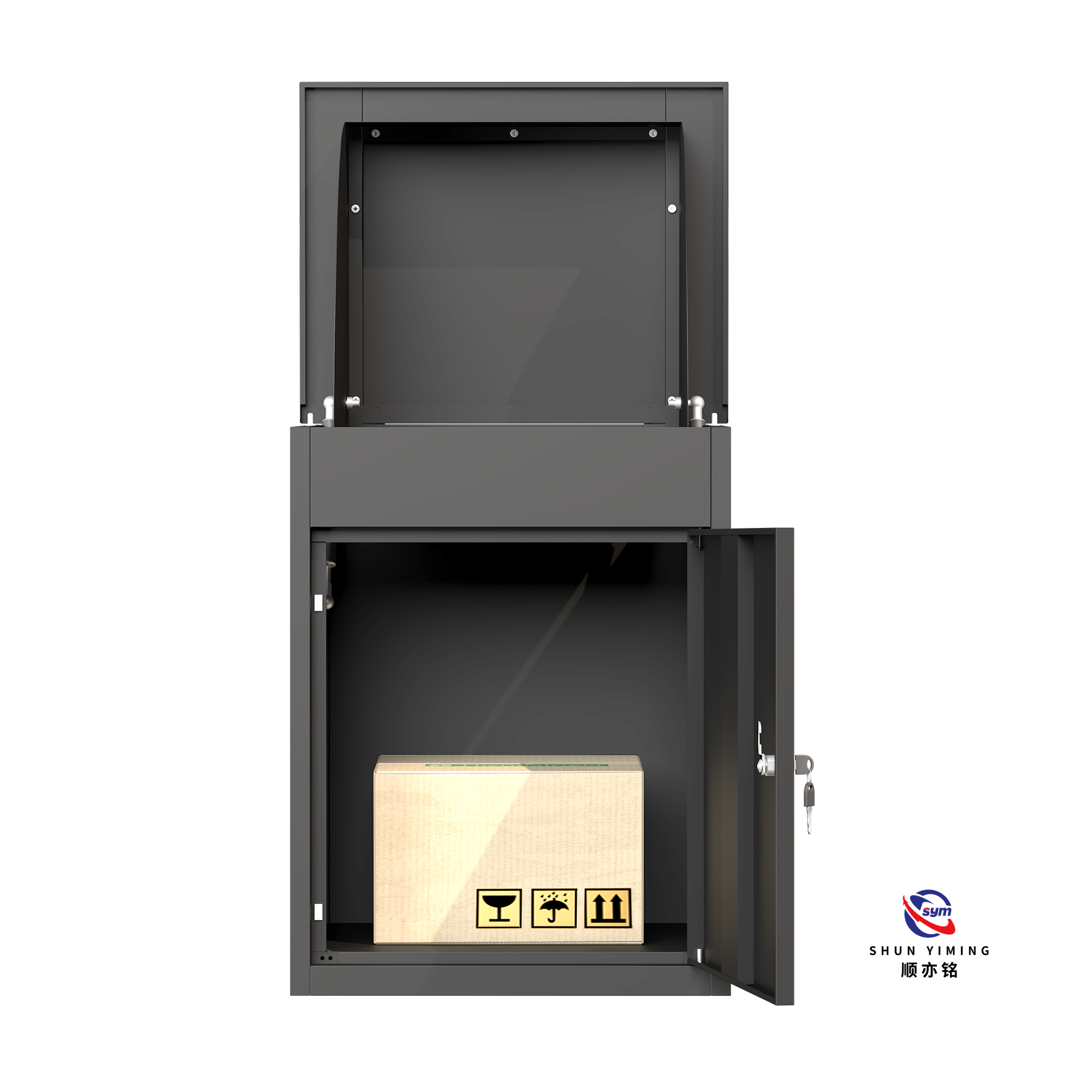 Wholesale Intelligent Waterproof Stackable Eco-Friendly Portable Heavy Duty Metal Parcel Locker for Apartment Express Delivery