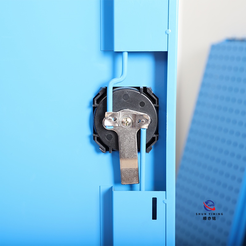 Full Wall Pegboard Steel Tool Cabinet with Lock, Heavy Duty Metal Garage Hardware Organizer Box for Mechanic Shop