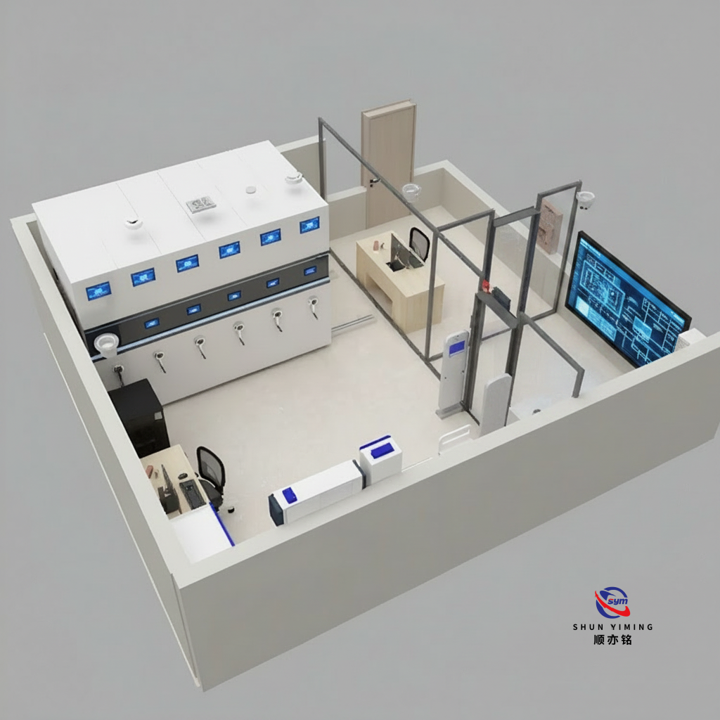 Motorized High Density Mobile Shelving, Electric Steel Compact Filing Unit for Automated Archive Management