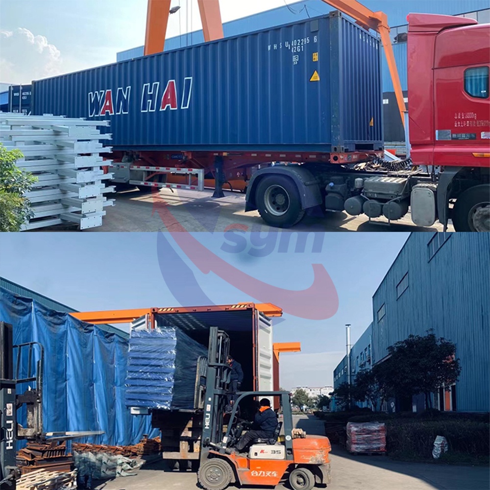 Industrial Shelving Rack Heavy Duty Storage Shelves Metal Shelving Unit for Large Logistics Warehouse Center