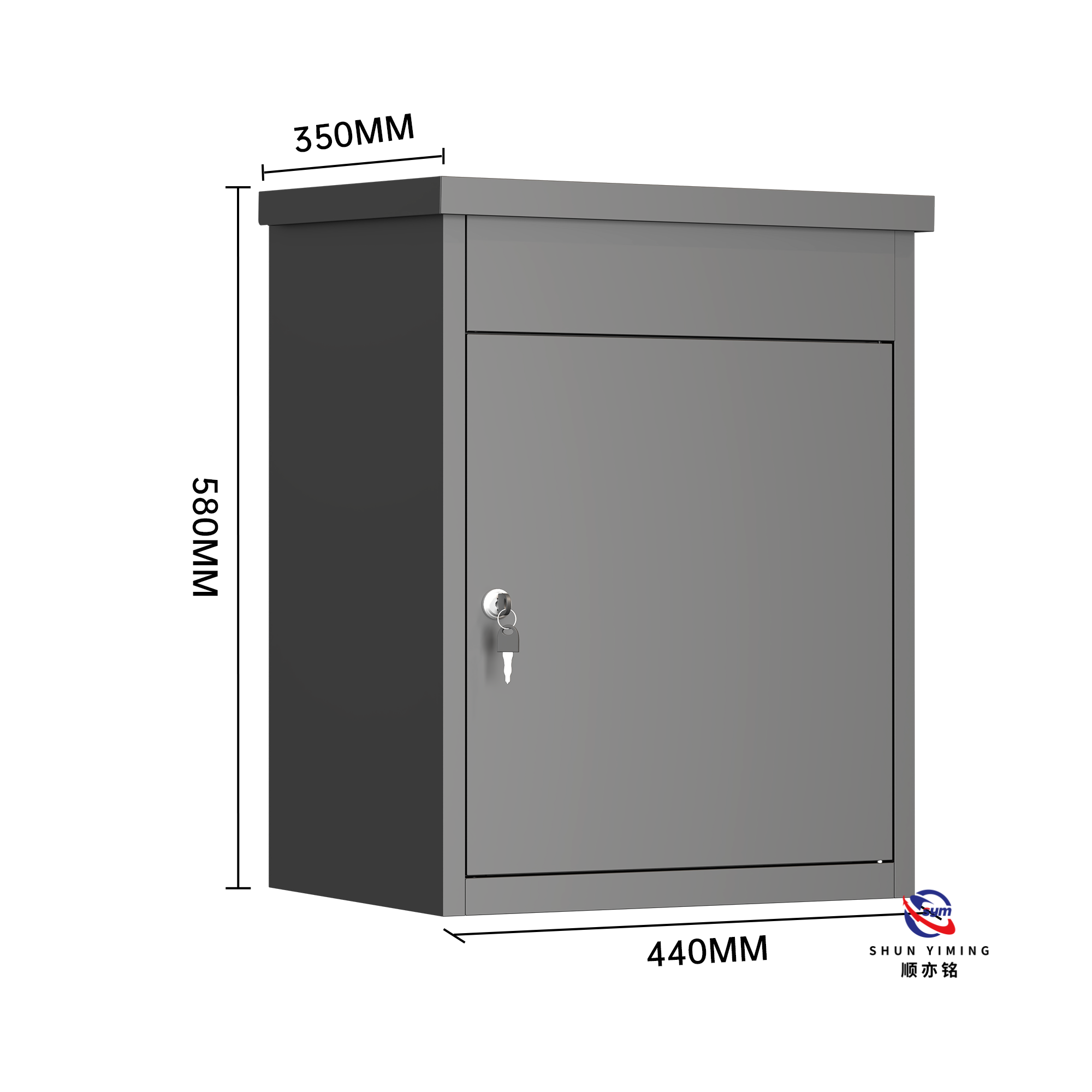 Residential Apartment Parcel Locker System Smart Steel Express Delivery Cabinet Modern Design Durable Waterproof for Property