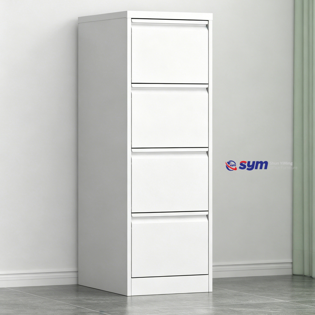 Anti-tilt Mechanism Steel Lateral File Cabinet, Heavy Duty Metal Office Document Storage Cupboard with Smart Lock