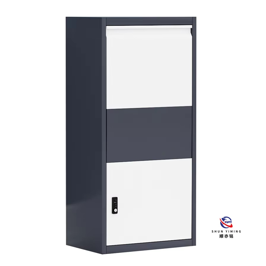 High-tech Electronic Parcel Locker, Intelligent Steel Safe Storage System for Last-mile Logistics Solution