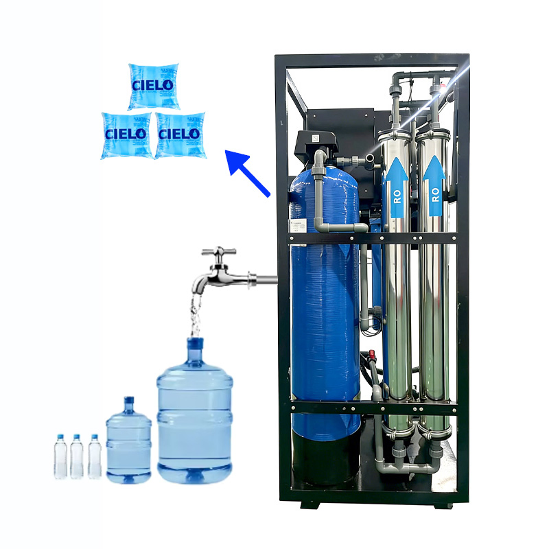 0.5t Reverse Osmosis RO Water Filter Machines Water Purifier Machine for Commercial Pure Water Projects for Drinking Water Treatment