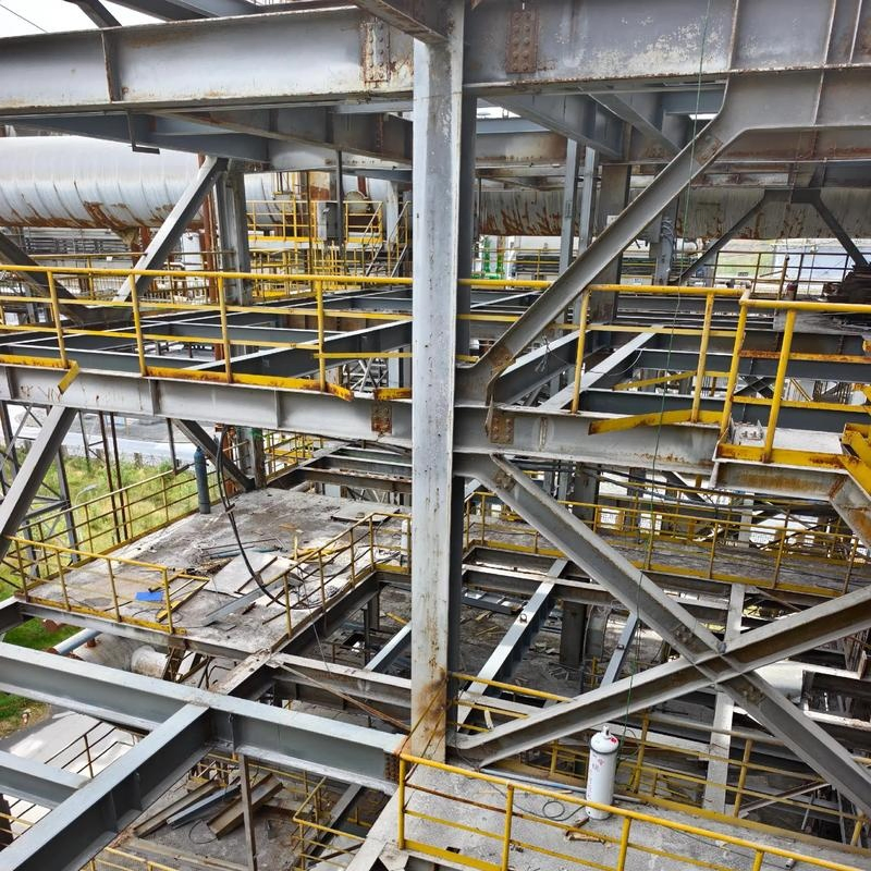 Prefabricated Steel Frame Structure Building Multi-Story Steel Apartment Buildings Multi-Story Steel Structure Factory Building for Mixed-Use Industrial Operati