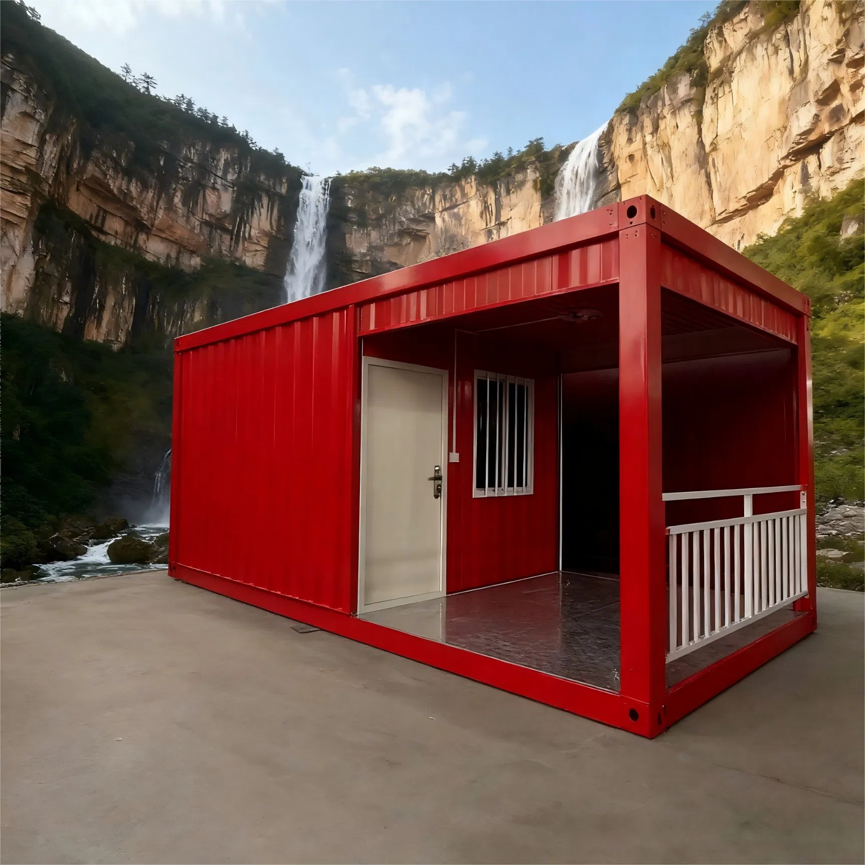 Mobile Prefabricated Container Housing Quick-Install Warehouses Relocatable Housing