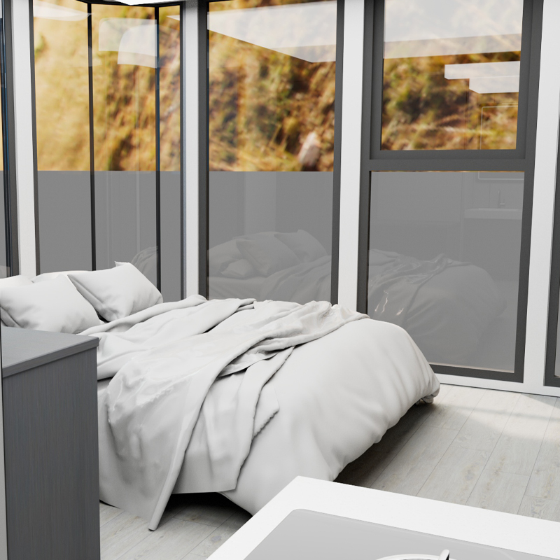 H3 Modular Housing: Environmentally Friendly Construction with No Pollution