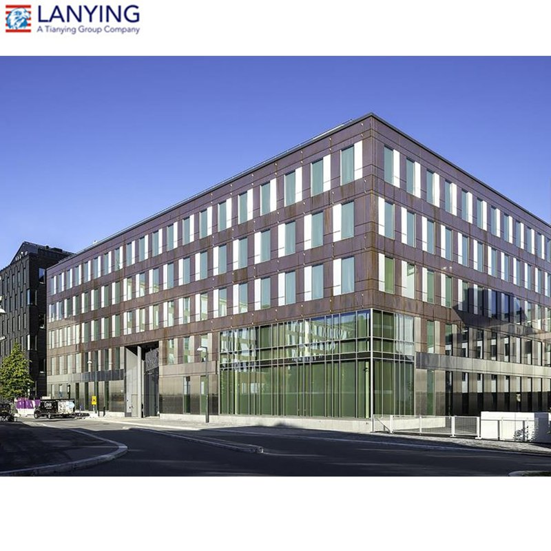 Prefabricated Steel Buildings for Fast Modular Shopping Malls, Apartments and Churches