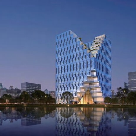 Modular Prefabricated High-Rise Steel Frame Buildings for Urban Projects