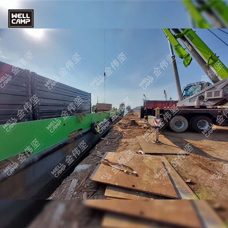 Folding Container House Factory in China Turnkey Camp Solutions