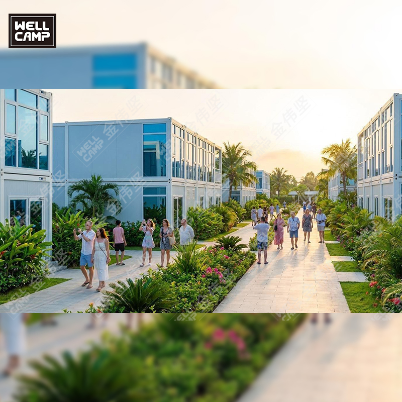 Flat Pack Container House Resort Accommodation for Eco-Tourism &amp; Holiday Villas