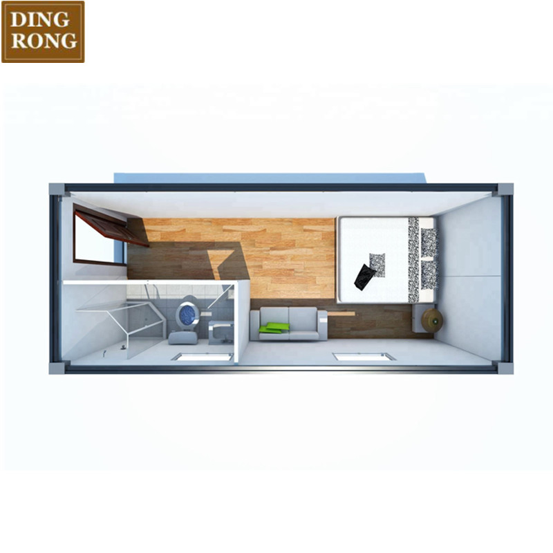 Casas De Prefab Luxury Small Prefabricated Student Container Accommodation