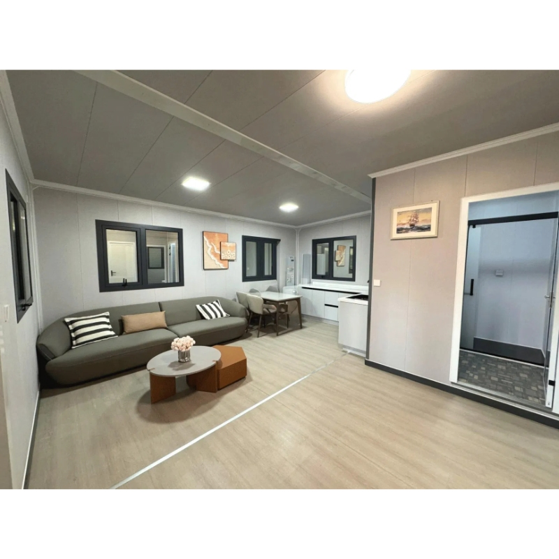 Turnkey Tiny Modular House 20FT Foldable Prefab Container Home Modern Relief Solution From Manufacturer