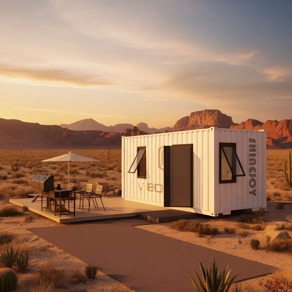 Prefabricated Expandable Modular Steel Container Housing Solution for Modern Space Needs.