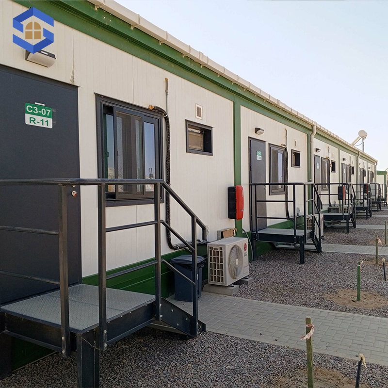 Factory Low Cost Portable Assembling Integrated Modular Apartment Prefab Container Home Housing