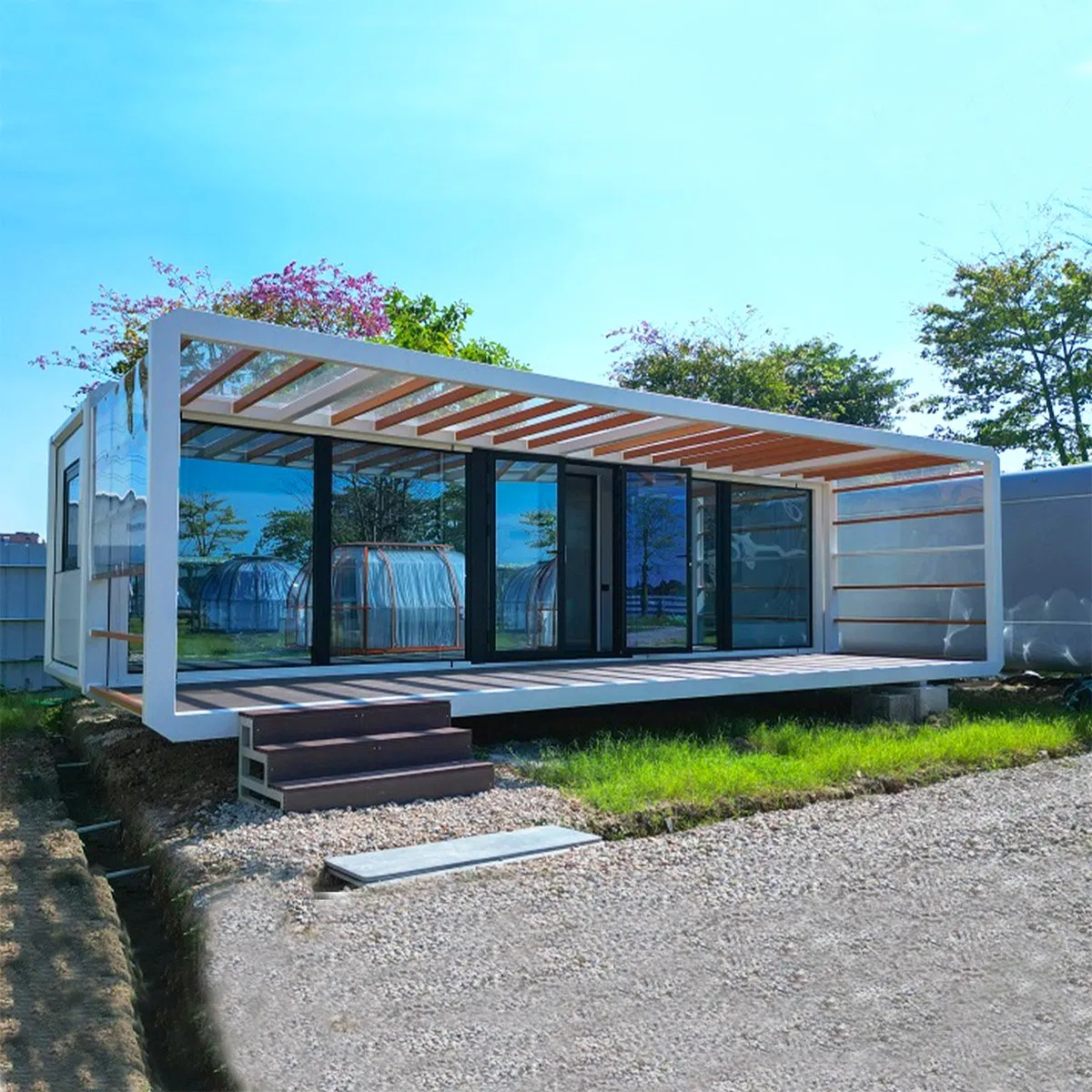 Compact Living Solution for Small Urban Plots or Suburban Gardens Apple Cabin