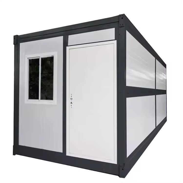 20FT 40FT Modular Foldable Office Cheap Resistant Steel Structure Portable Folding Container Homes