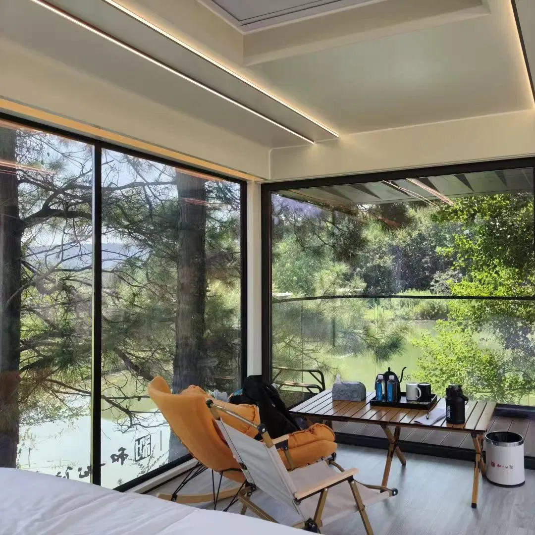 Luxury Prefabricated Capsule Pod Villas, Futuristic Vacation Accommodation, Modular Residential Houses