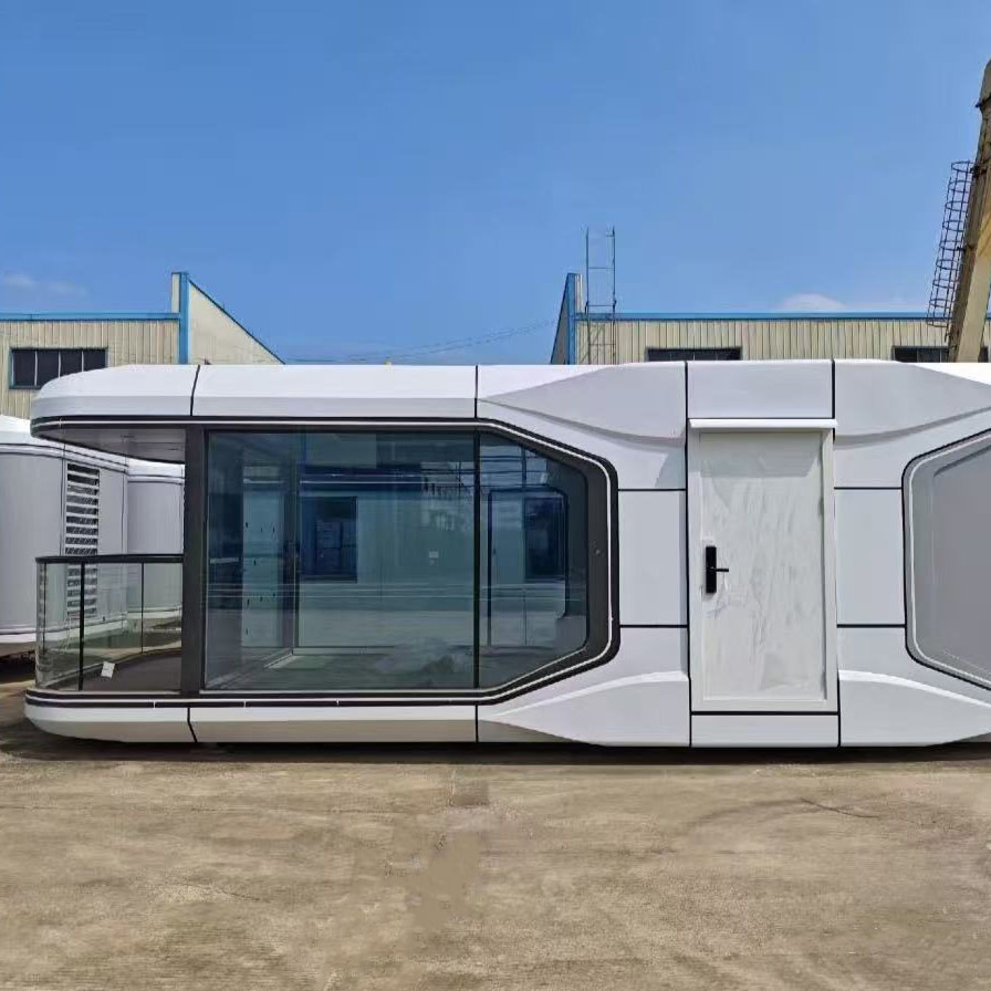 Innovative Space Cabin Villas, Prefabricated Modular Smart Homes for Luxury Camping Resorts and Custom Houses