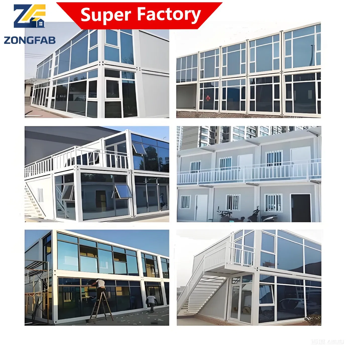 One Stop Turnkey Solution Steel Living Detachable Assembly Prefab Modular Container Building Housing