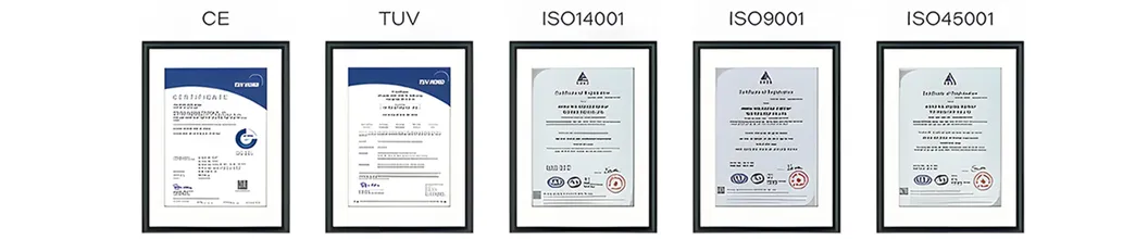 Quality Certifications