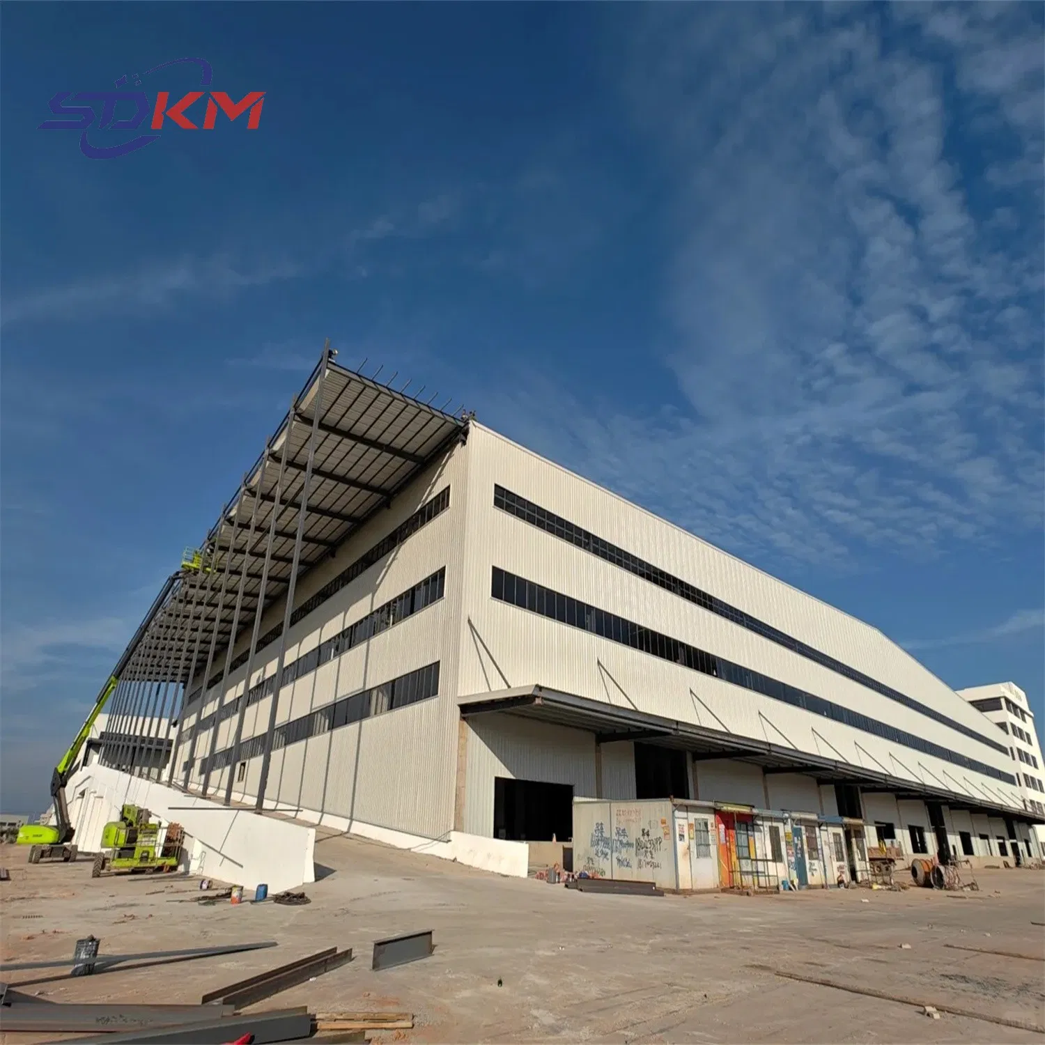Prefab Economic High Rise Modular Construction Prefabricated Industrial Commercial Building Prefabricated Steel Structure Roof
