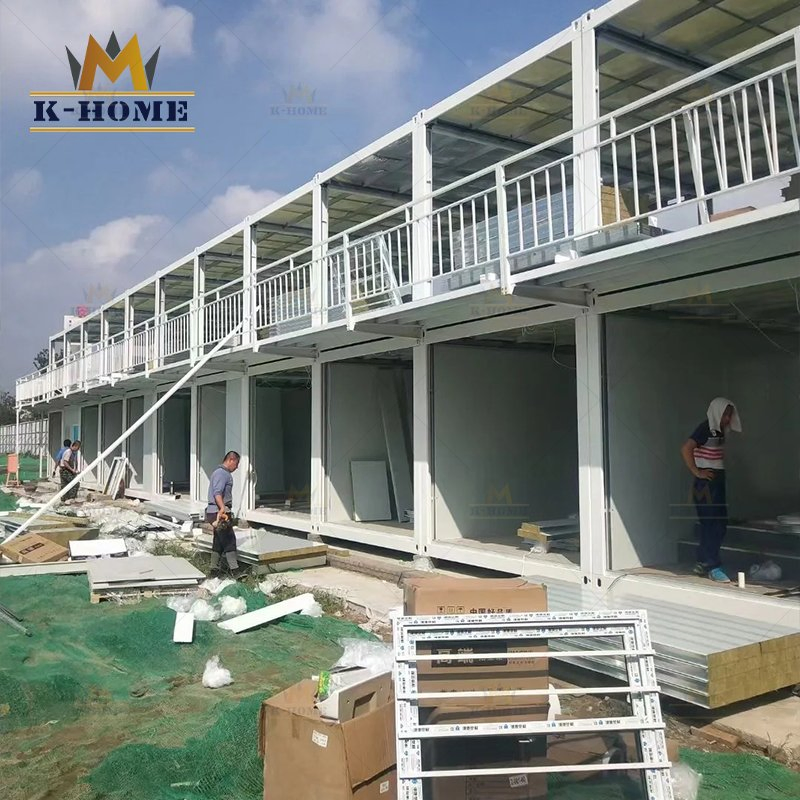 Prefabricated Fast Assembly 2 Storey Living Accommodation