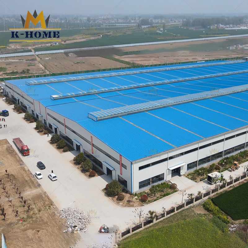 Prefabricated Industrial Modular Steel Warehouse Building and Mental Workshop