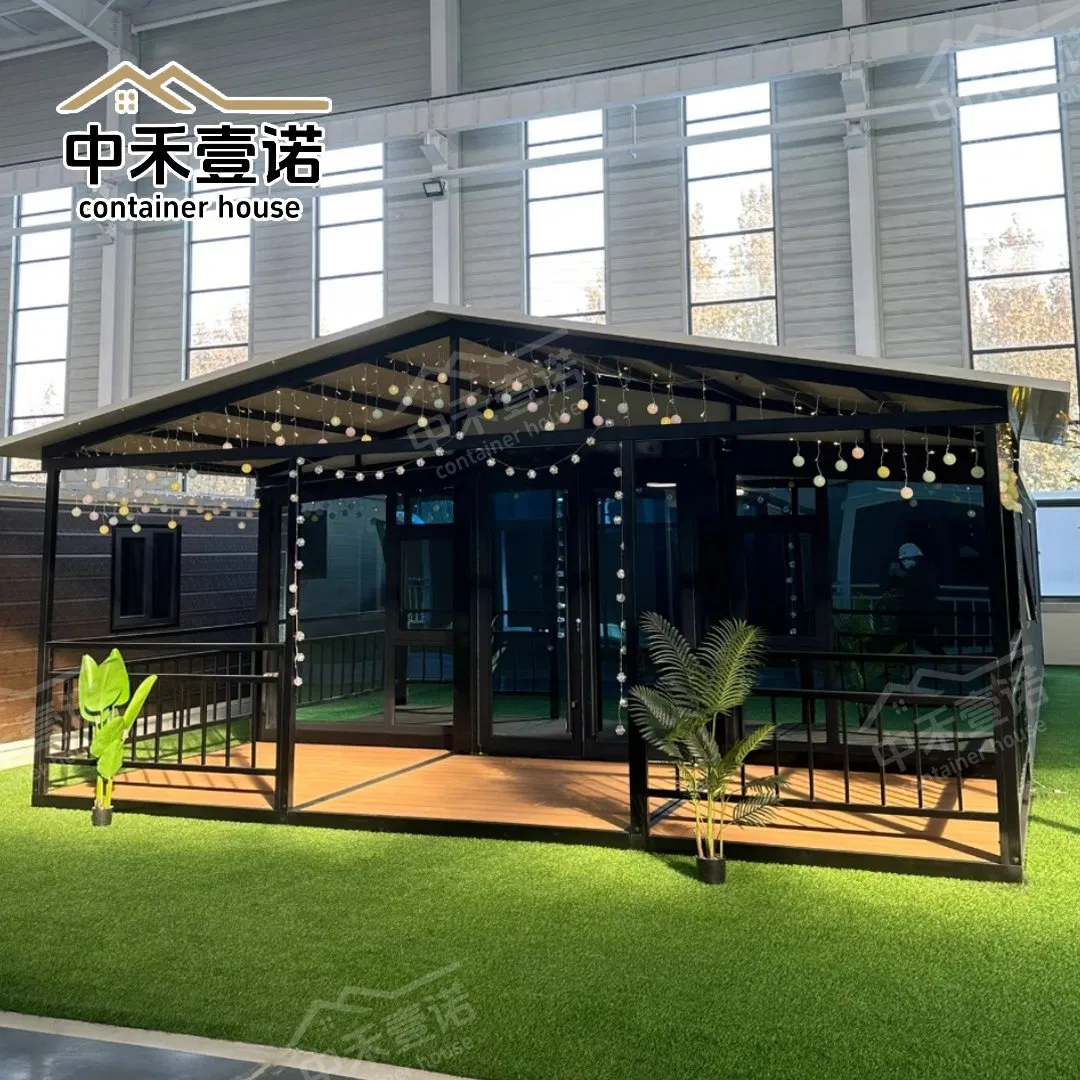Eco Friendly Anti Earthquake Windproof Double Wing Folding Room for Temporary Housing