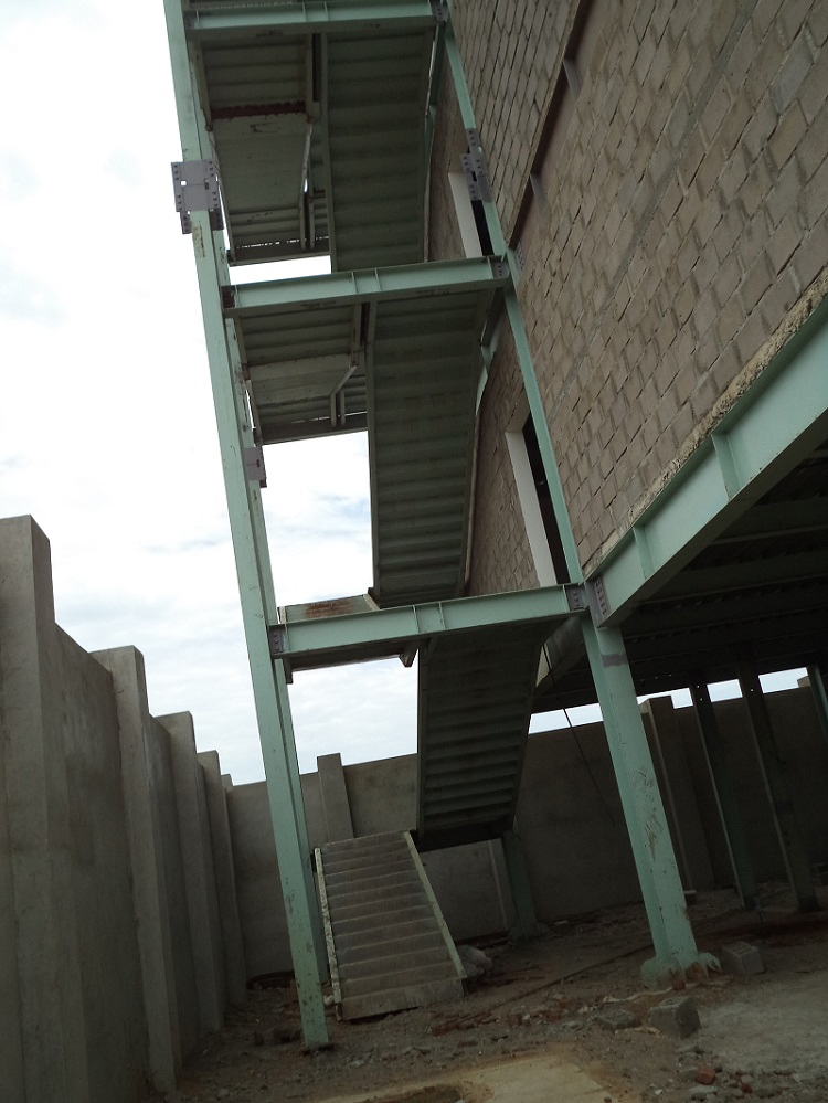 Prefabricated Building Steel Frame High Rise Modular Industrial Office Factory