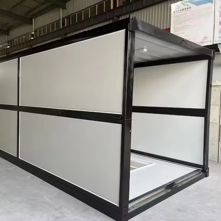 20FT 40FT Modular Foldable Office Cheap Resistant Steel Structure Portable Folding Container Homes