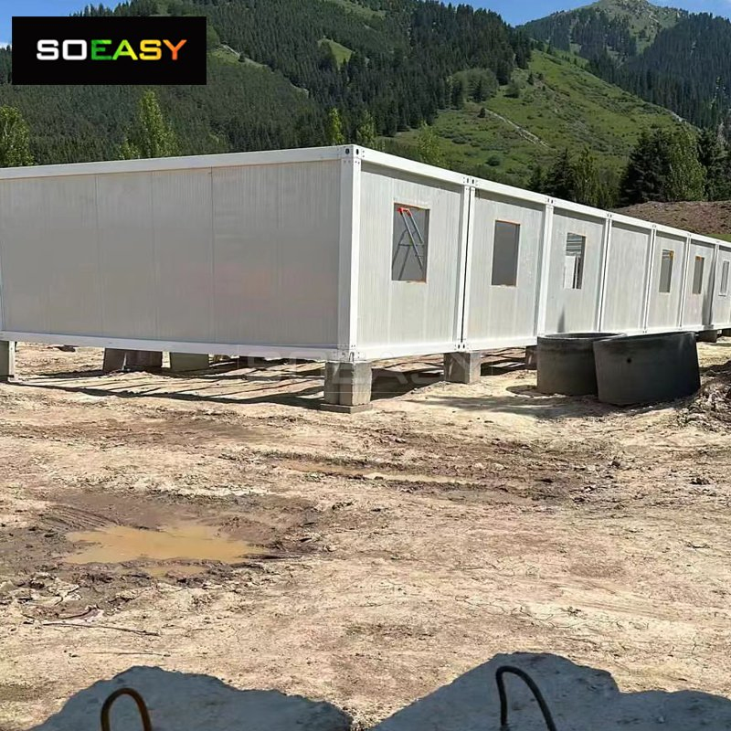 Prefabricated Temporary Site Dormitory Mobile Homes Container Mobile House Portable Plantation Cabin Camp Accommodation