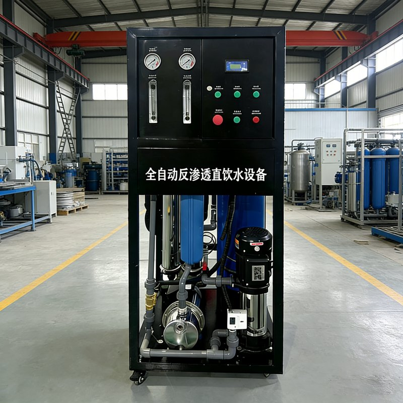 0.5t Reverse Osmosis RO Water Filter Machines Water Purifier Machine for Commercial Pure Water Projects for Drinking Water Treatment