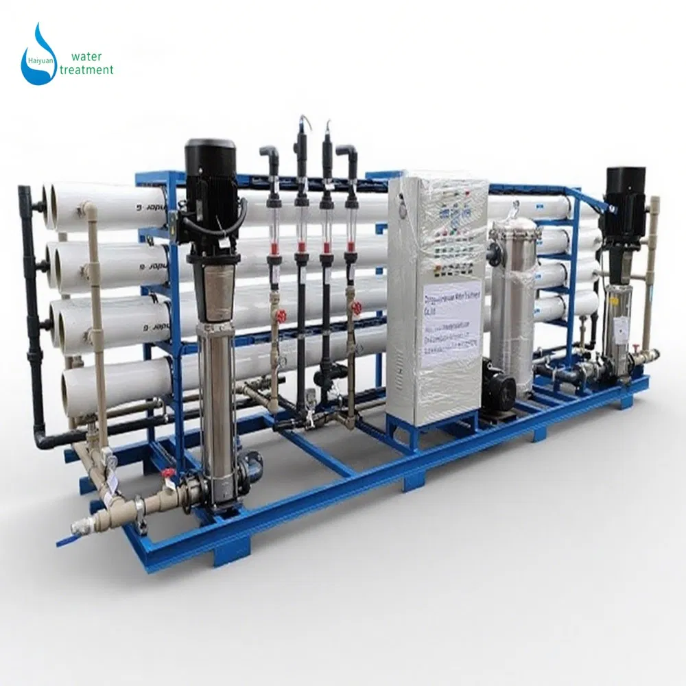 Large Scale Brackish Drinking Well Salt Seawater Sea Water Desalination Treatment Filtration Purification Industrial RO Reverse Osmosis System Purifier Filter