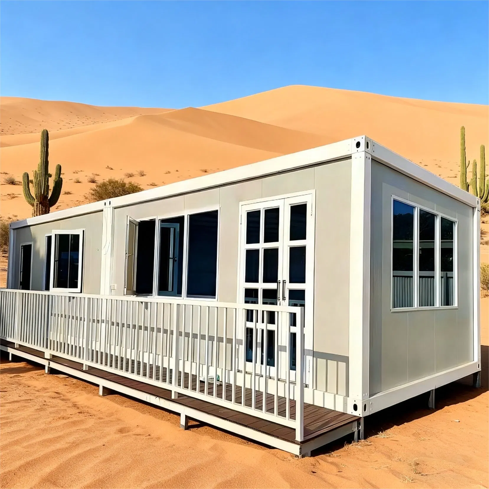 Mobile Prefabricated Container Housing Quick-Install Guard Booths Suitable for Communities and Farms