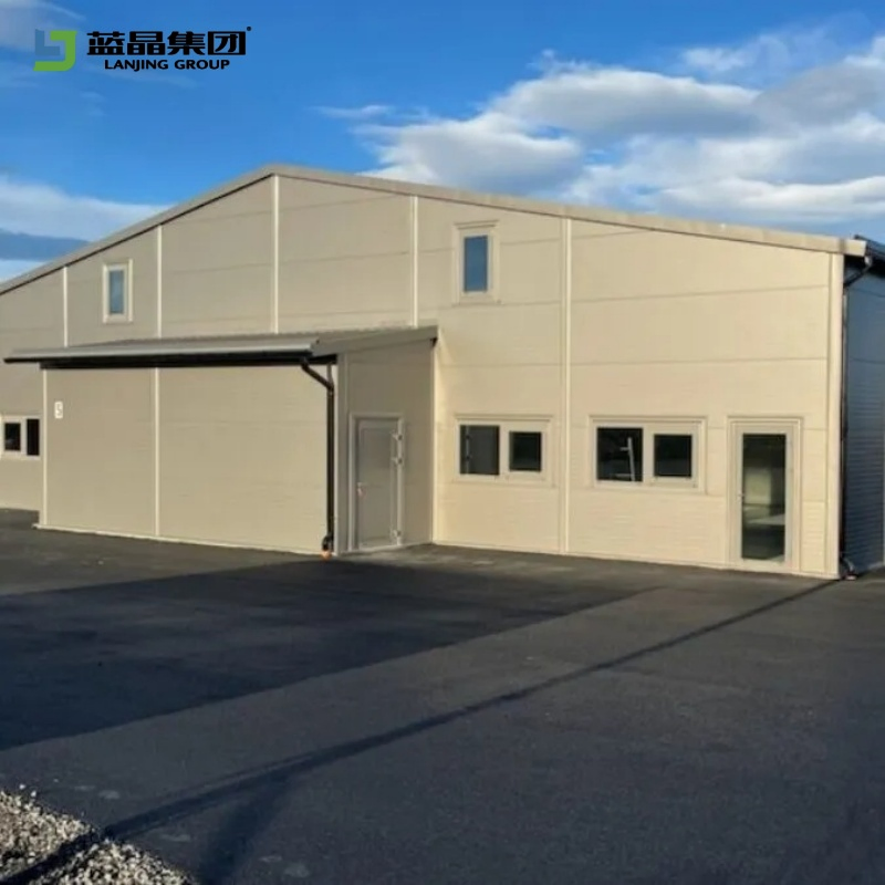 Hot-DIP Galvanized Eco-Friendly Modular High Rise Steel Structure Building Prefabricated House Design