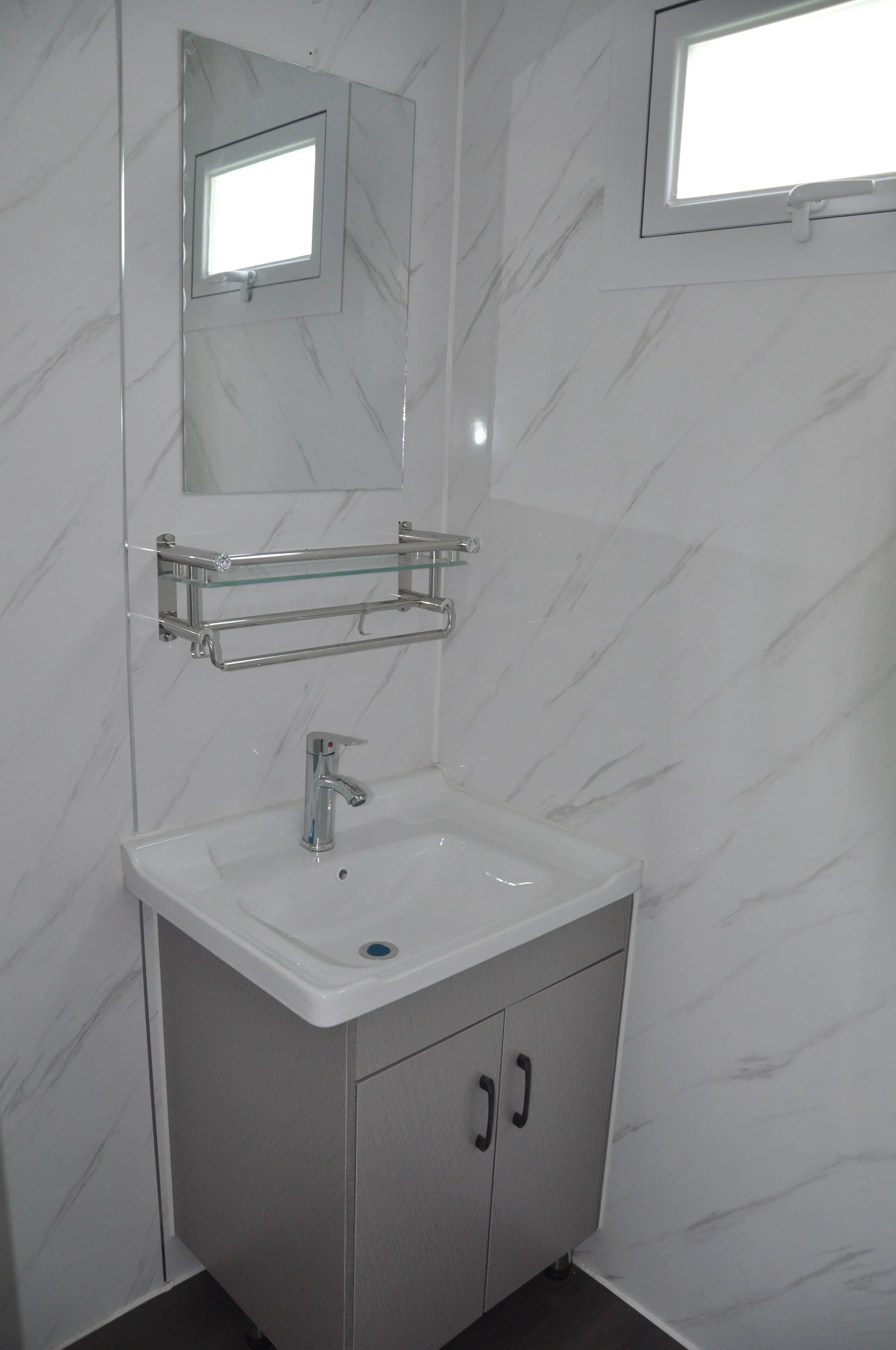 Innovative Building Material Featuring Sanitary Shower, Washroom Solutions