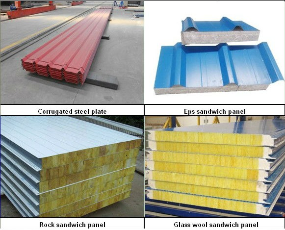 High Rise Steel Structure Building Workshop Industrial Modular House