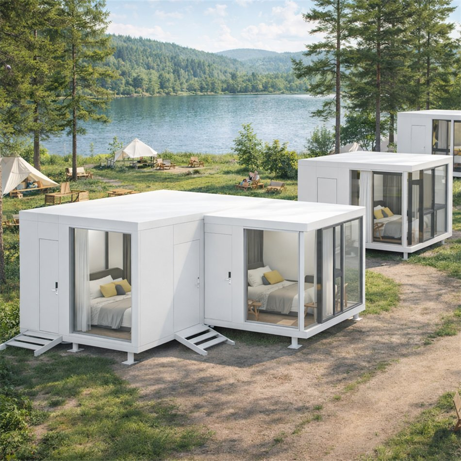 Prefab Capsule House Modular Hospitality Solution Engineered for Resort Operators Needing Efficient Site Deployment