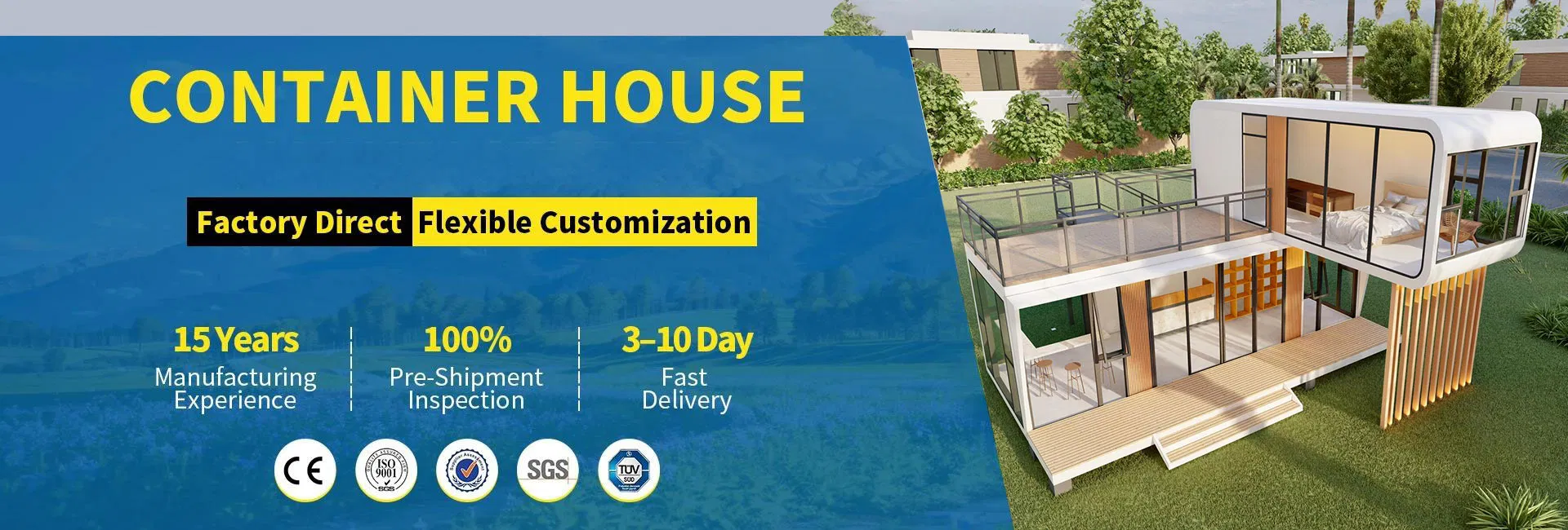 Modular Space Capsule House Overview